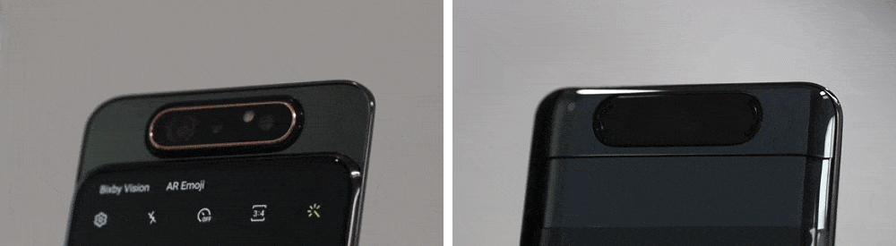 Comment fonctionne la caméra rotative du Galaxy A80 ?