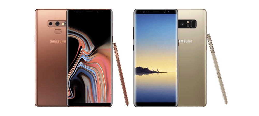 Galaxy Note 9 vs Note 8, quelles différences ?