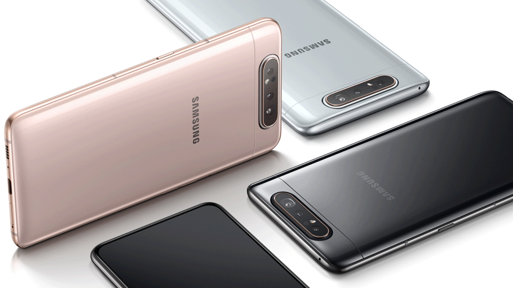 Samsung Galaxy A80, Un Smartphone avec un superbe écran et une caméra rotative