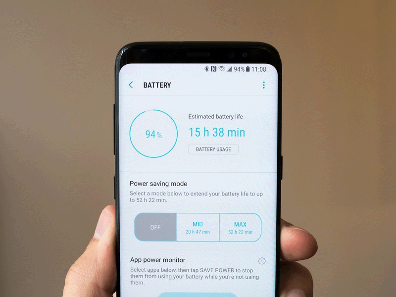 La batterie du Galaxy S8 se décharge plus rapidement après une mise à jour Android